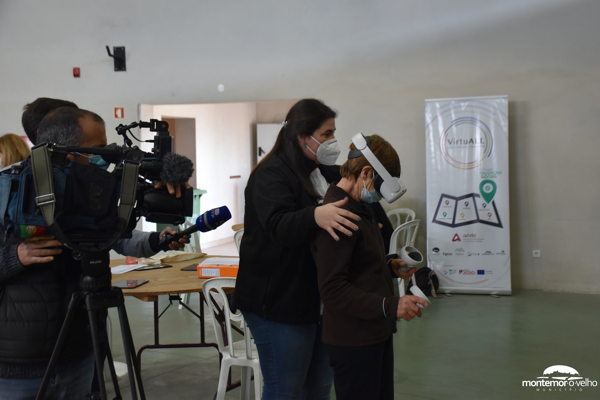 RTP 1 realiza uma reportagem sobre o VirtuALL