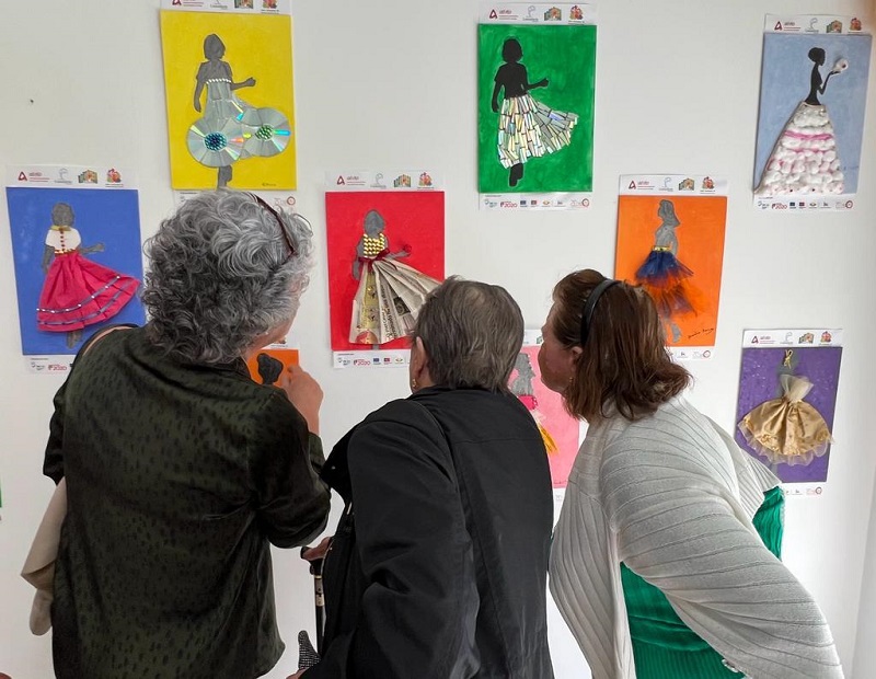 Seniores do Projeto CLDS Cantanhede 4G – Intervir, Integrar e Incluir inauguram exposição de arte “Telas com Vida!”, no Museu da Pedra