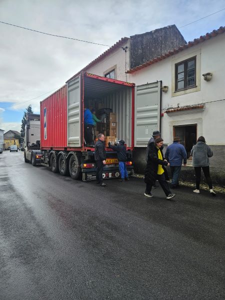 AD ELO participa no envio de “Contentor solidário” para São Tomé e Príncipe