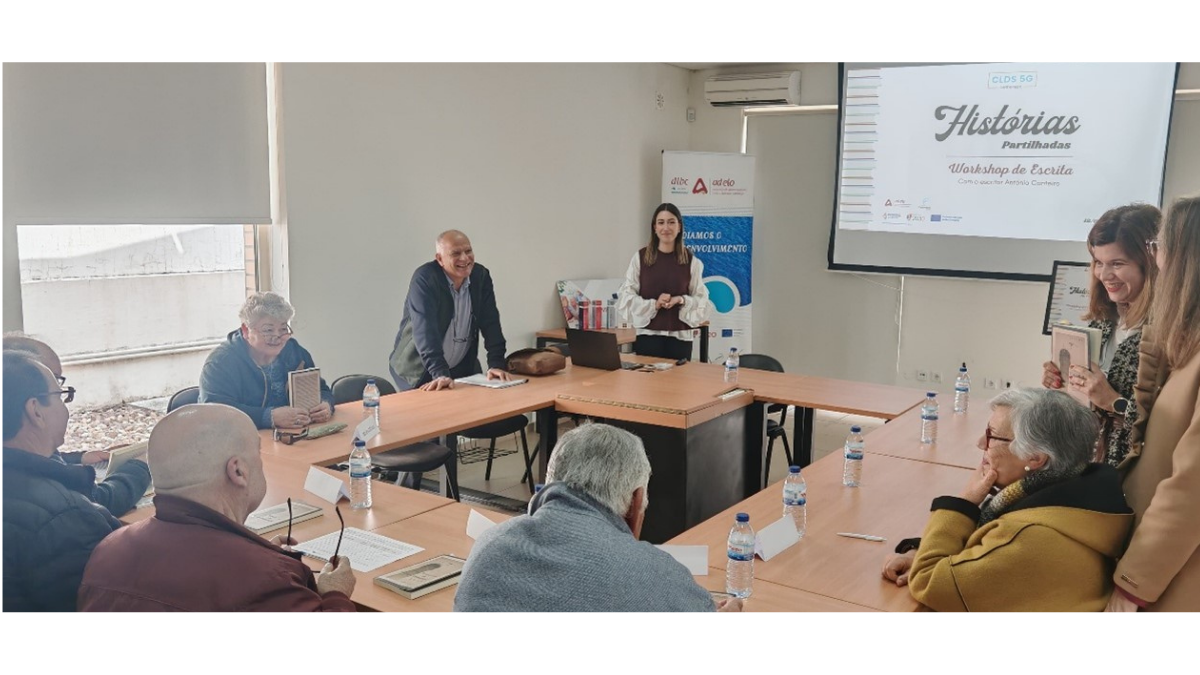 Workshop de Escrita Criativa promove envelhecimento ativo em Cantanhede