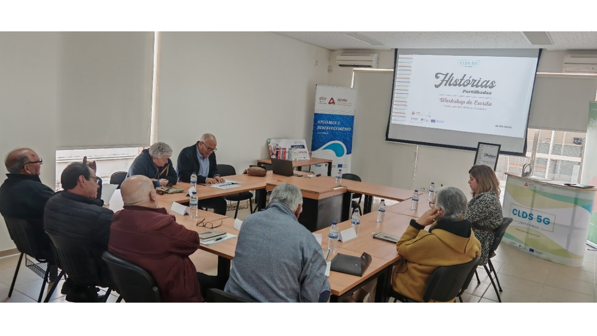 Workshop de Escrita Criativa promove envelhecimento ativo em Cantanhede