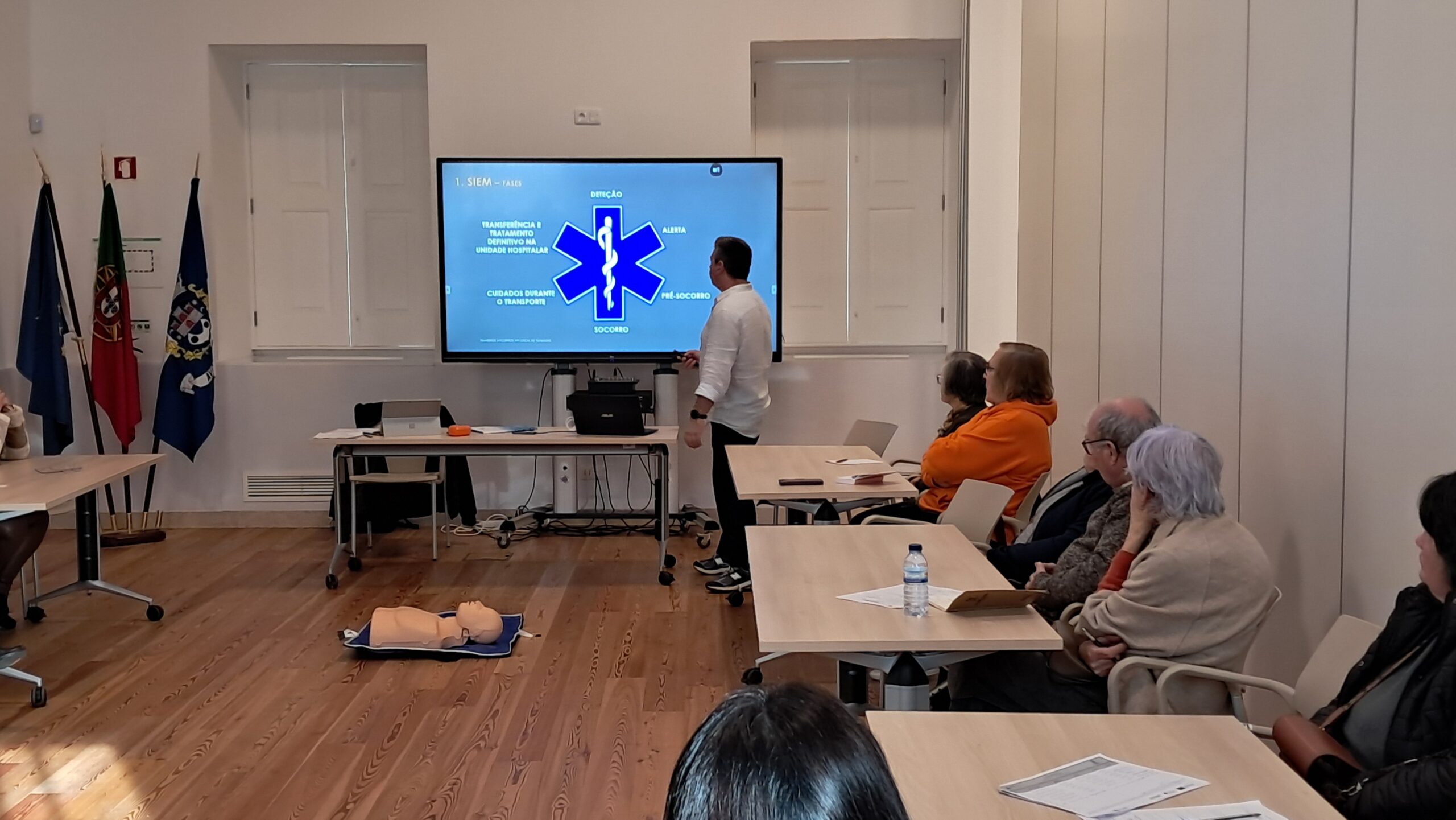 Preparar para agir: CLDS 5G de Penacova promove sessões práticas de Primeiros Socorros