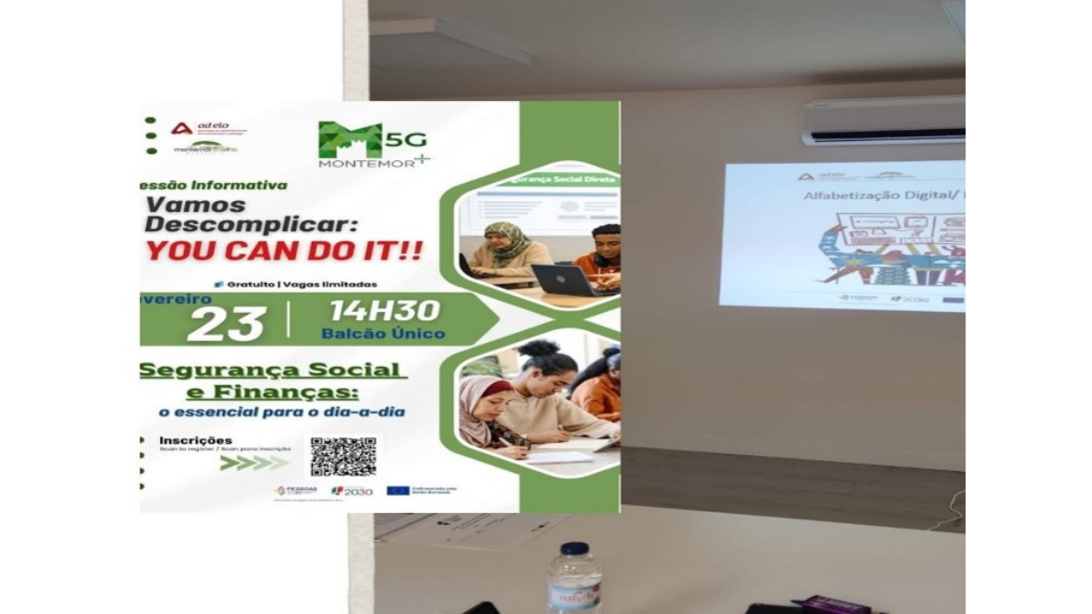 CLDS 5G Montemor-o-Velho promove primeira sessão de apoio à população migrante -“Vamos descomplicar: You can do it!!”