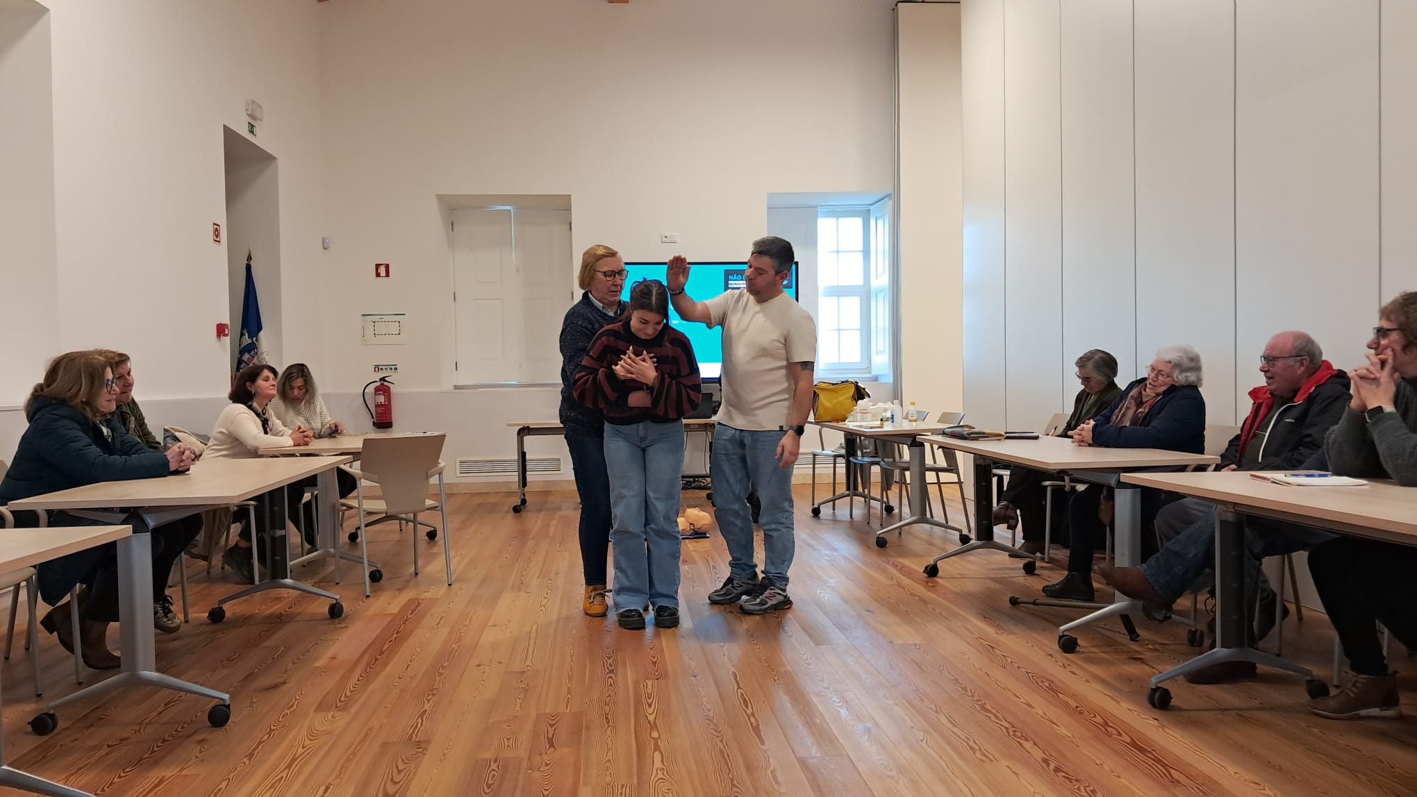 Preparar para agir: CLDS 5G de Penacova promove sessões práticas de Primeiros Socorros