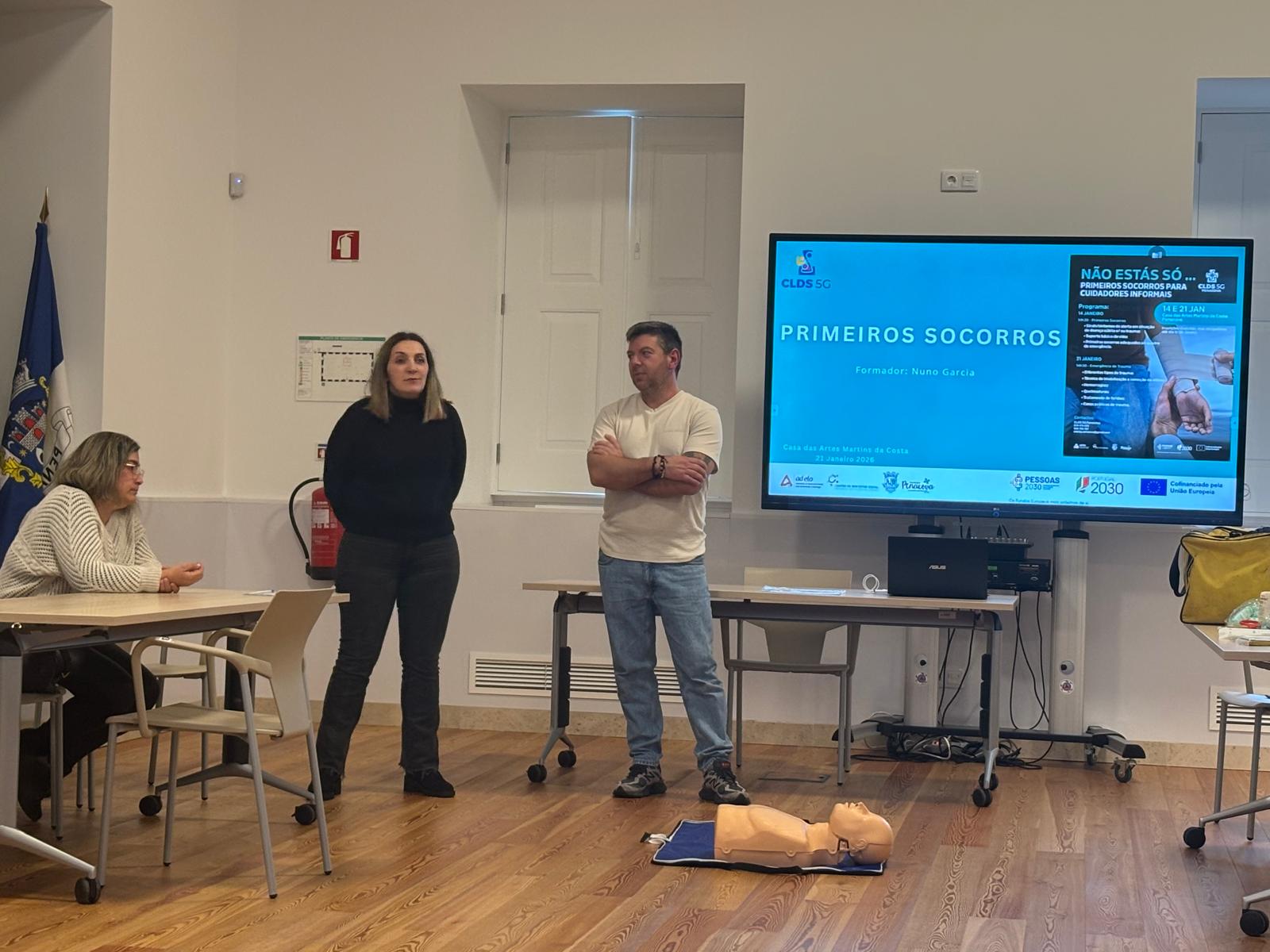 Preparar para agir: CLDS 5G de Penacova promove sessões práticas de Primeiros Socorros