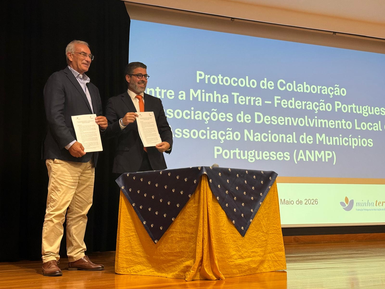 Associação Nacional de Municípios Portugueses celebra Protocolo de Colaboração Institucional com a Federação Minha Terra