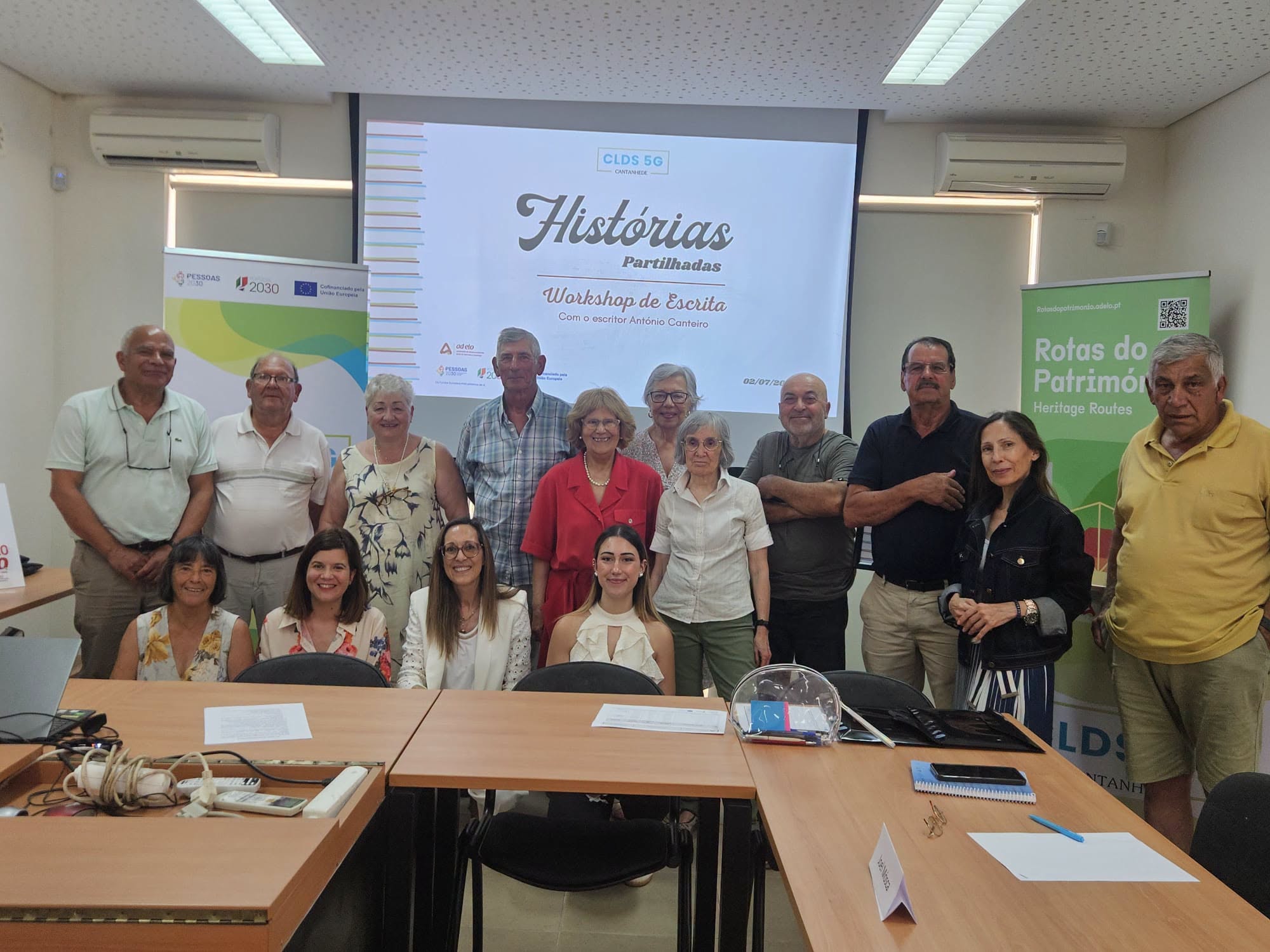 Terceiro Workshop de Escrita Criativa dá continuidade ao projeto "Histórias Partilhadas" do CLDS 5G de Cantanhede