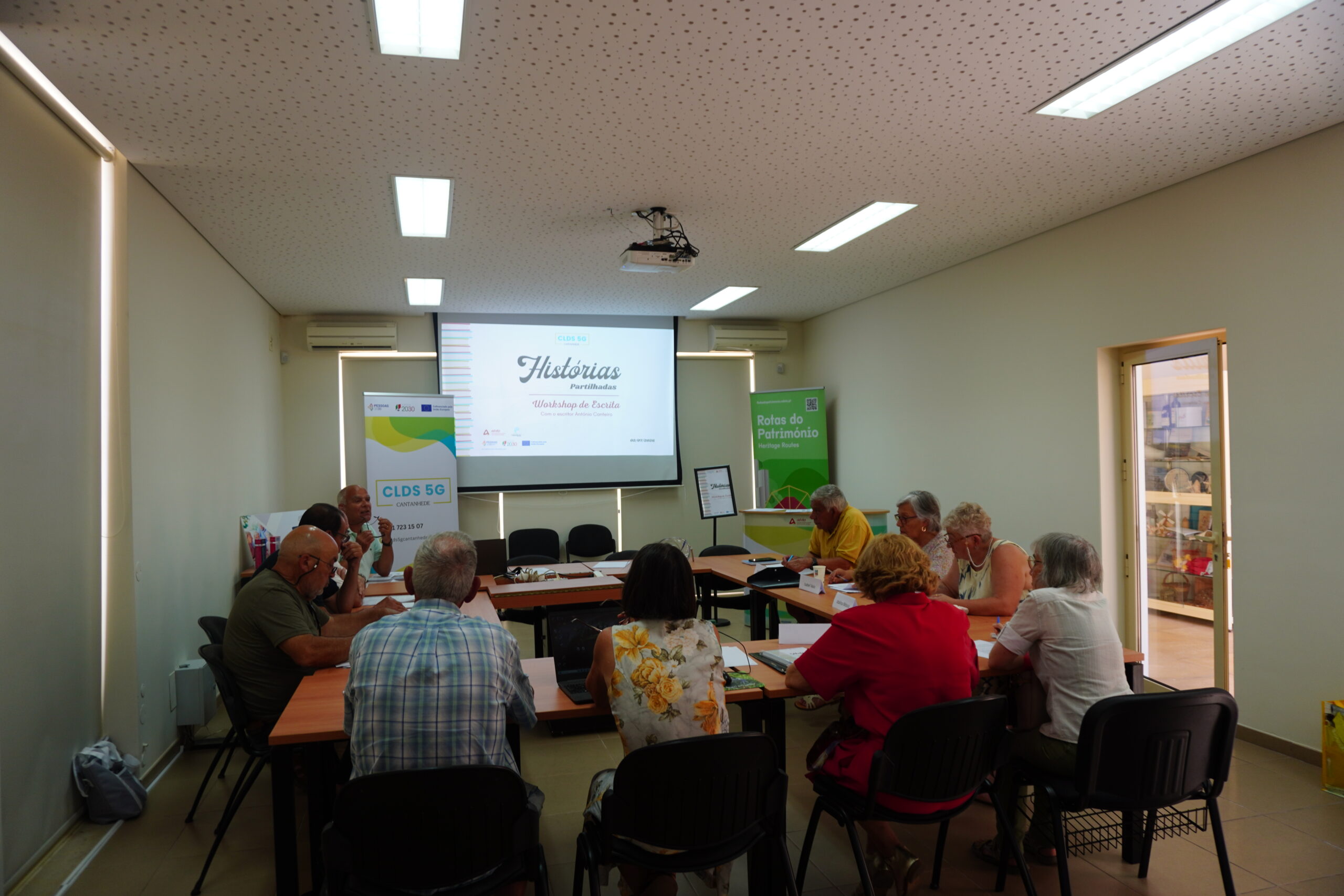 Terceiro Workshop de Escrita Criativa dá continuidade ao projeto “Histórias Partilhadas” do CLDS 5G de Cantanhede