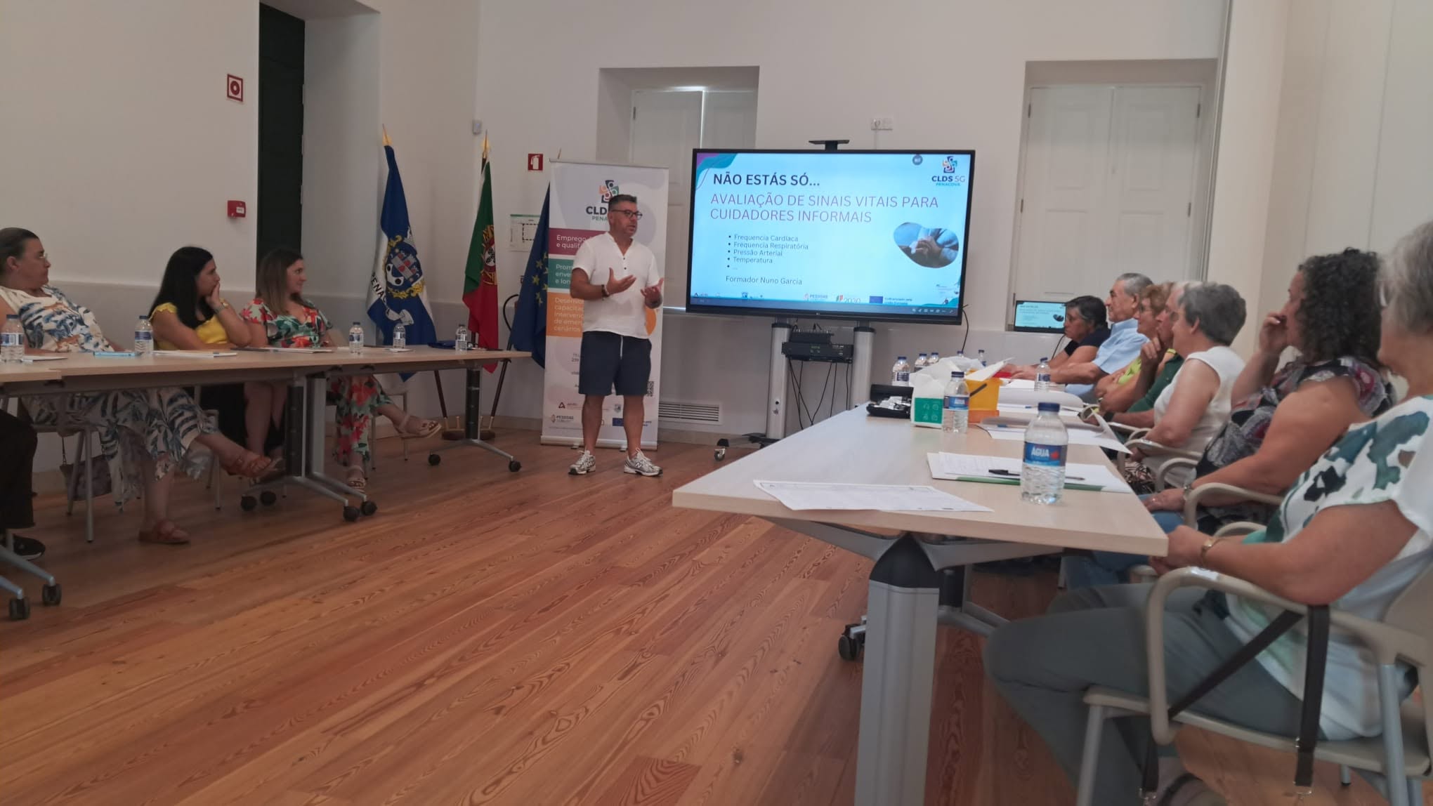 Cuidadores informais reforçam competências na avaliação de sinais vitais