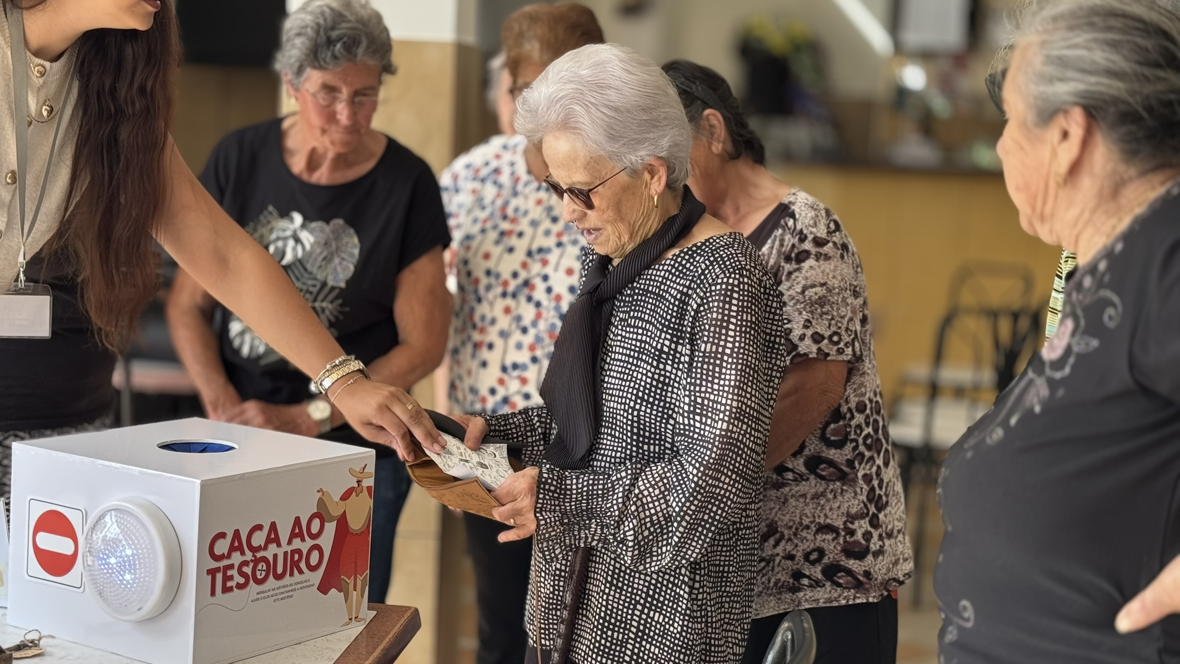 Caça ao Tesouro – Promoção da Autonomia, Envelhecimento Ativo e Longevidade