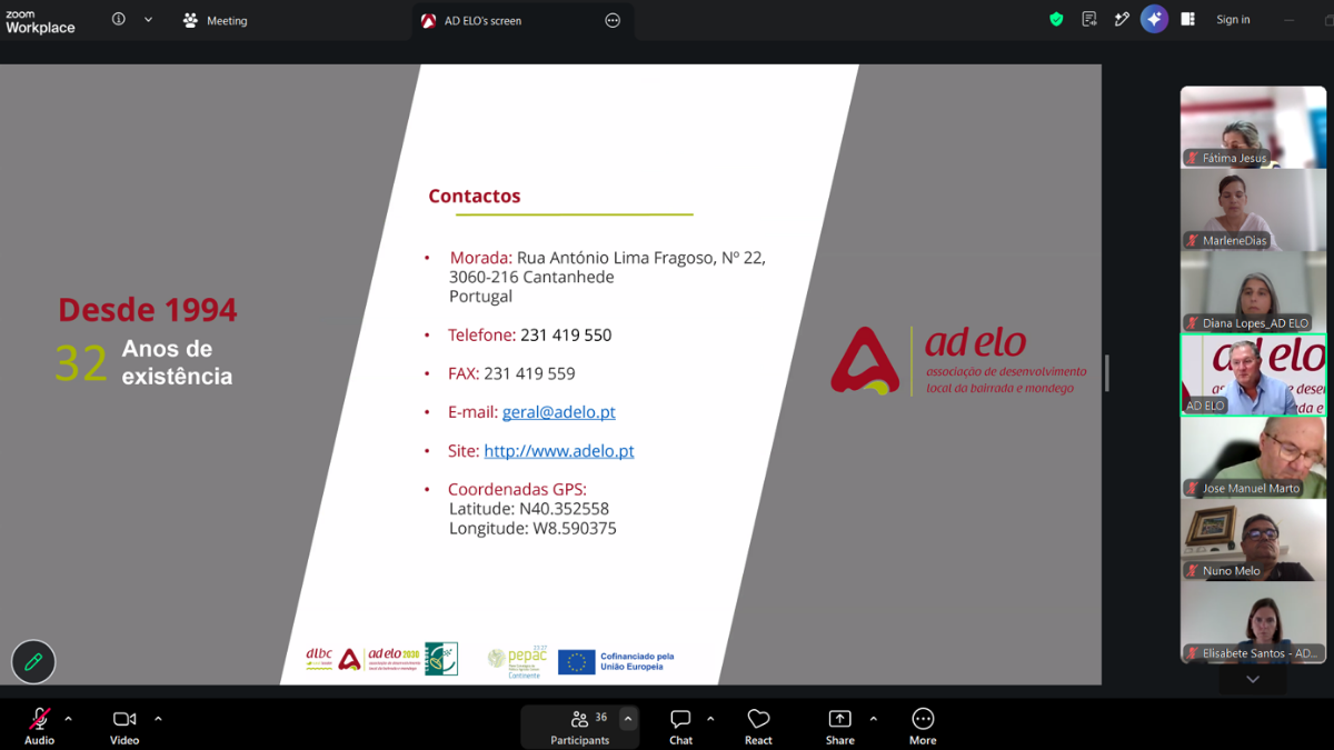 A ADELO dinamizou uma sessão de apresentação e de esclarecimentos sobre o 1º aviso de concurso da medida D.1.1.1.3 – Investimentos em diversificação, comércio e serviços associados