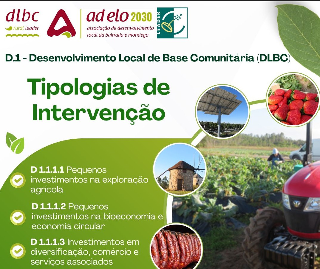 AD ELO procedeu à publicação do Aviso para apresentação de candidaturas “PEPAC-ADELO-D1113-001” – D.1.1.1.3 – Investimentos em diversificação, comércio e serviços associados”